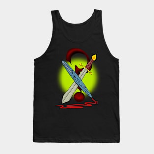 Pen or the sword Tank Top